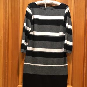 3/4 sleeve sheath dress